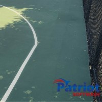 Ball Court After - Patriot SoftWash