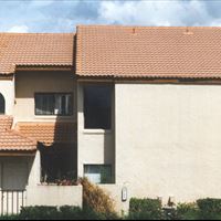 Clay Tile Roof - 2-Story Multi-Unit (side) After - Patriot SoftWash