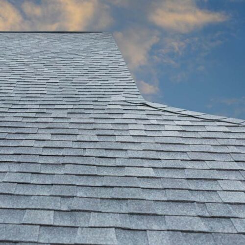 Clean roof asphalt shingle roof