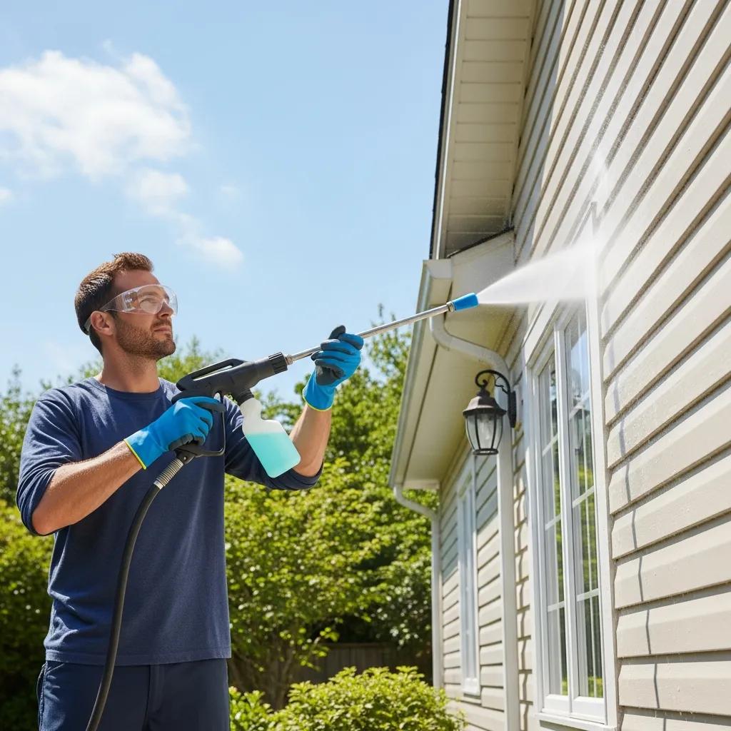 Soft Wash Your Home’s Exterior: Step-by-Step Guide