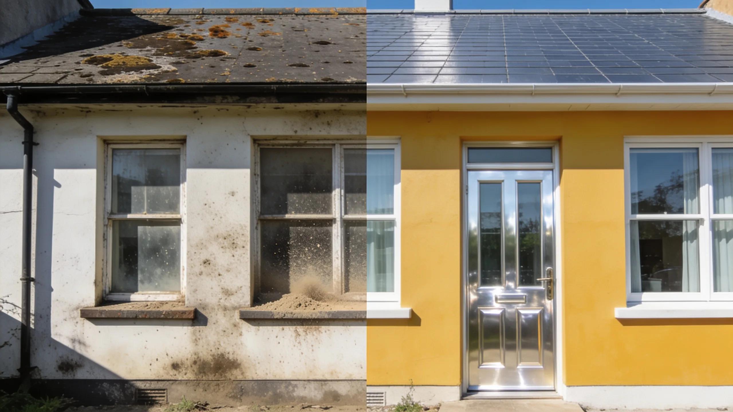 The visual difference after a thorough exterior cleaning can be dramatic, with surfaces that once