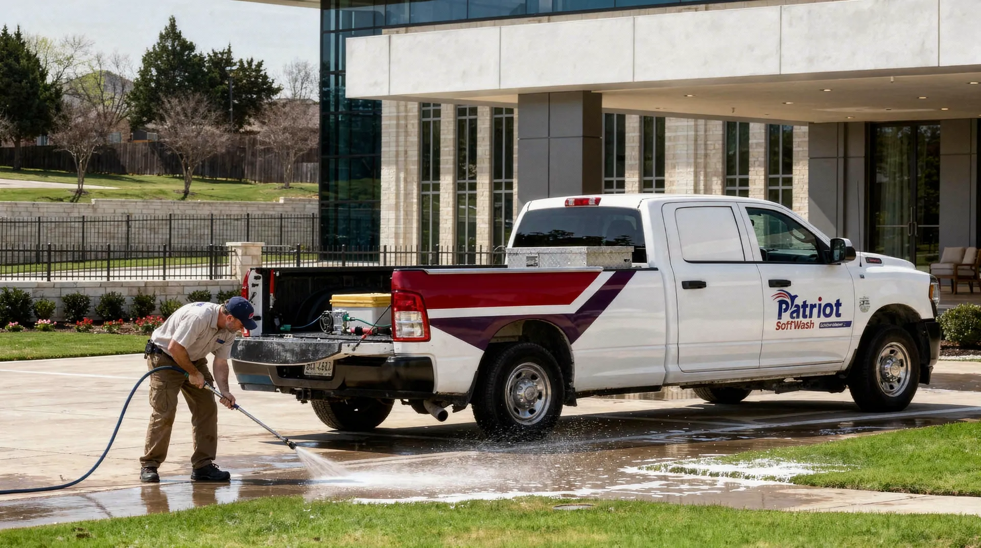Regular professional pressure washing can increase a Dallas home's value by up to $15,000.; Professional